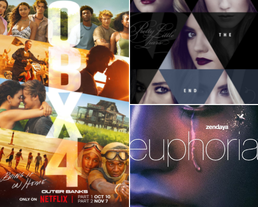 🎬 Series That Are Actually Addictive 🍿✨ cover photo collage