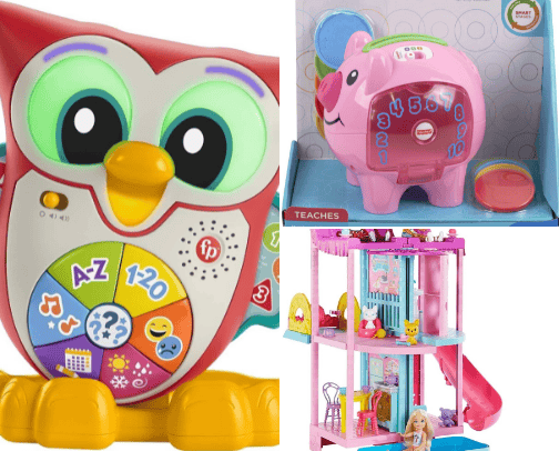 Toddler toys cover photo collage