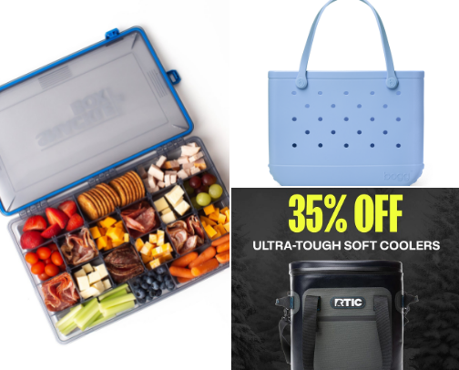 Stuff for long sports weekends cover photo collage