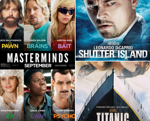 My Top 10/10 Movie List cover photo collage