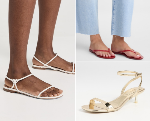 Chic Summer Sandals 2026 cover photo collage