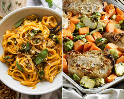 Fall Comfort Food Without the Fuss cover photo collage