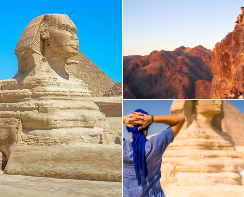 Egypt trip (Sharm El Sheikh and Cairo)🐪🇪🇬 cover photo collage