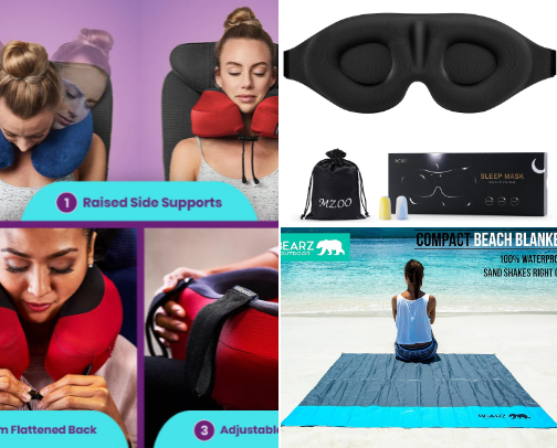 Travel Gear I Trust cover photo collage
