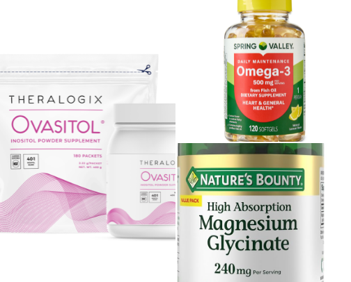 Balancing PCOS Naturally: My Fertility-Boosting Supplement Routine cover photo collage