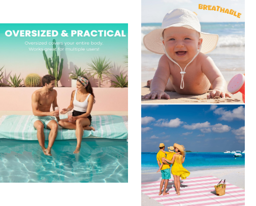 Profile  Beach Essentials You Didn’t Know You Needed cover photo collage