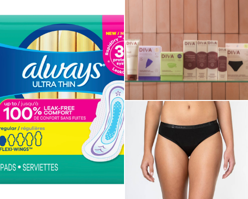 period essentials that actually work, solved by a girl cover photo collage