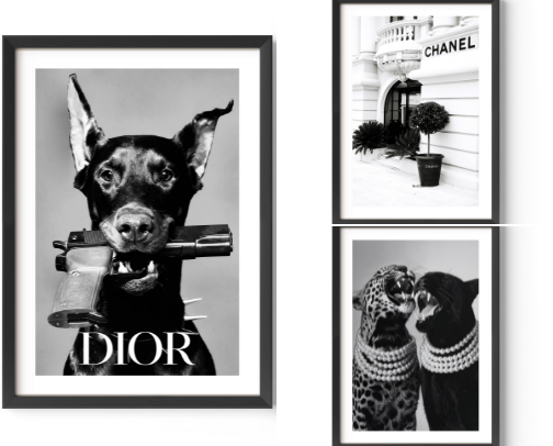 Frame Worthy Prints and wall art cover photo collage