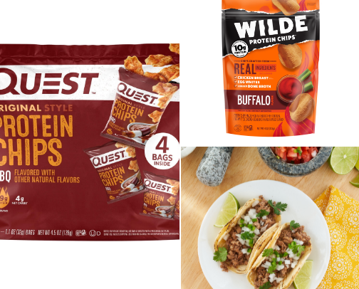 My Protein Go To's cover photo collage