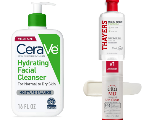 ⭐ My Everyday Men's Skincare Routine cover photo collage