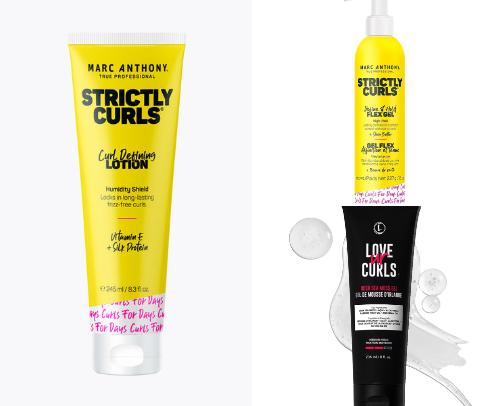 Fine, Curly Hair Care cover photo collage