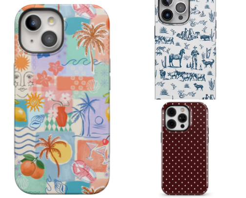 Cutest Phone Cases! cover photo collage