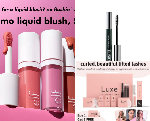 My favorite beauty recs cover photo collage