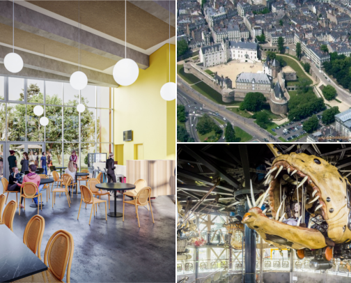 Castle Days, Giant Machines & Relaxed City Wanders Nantes, France cover photo collage