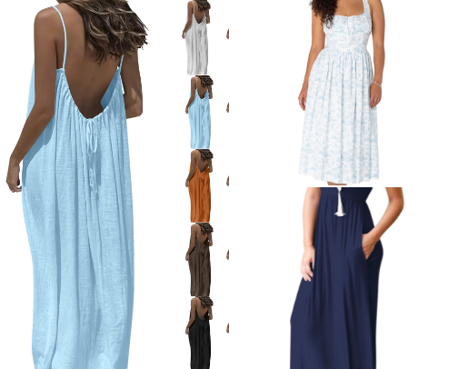 Spring Into Summer With These Cute Walmart Dresses cover photo collage