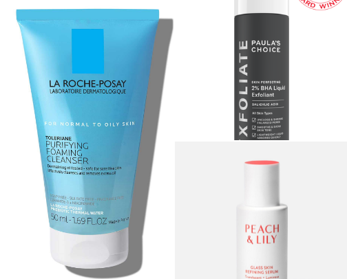 Fav skincare products! cover photo collage