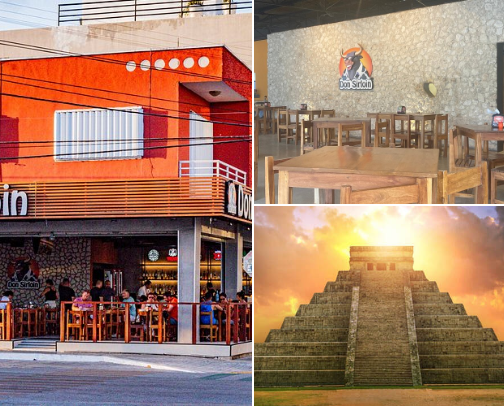 While in Cancun cover photo collage