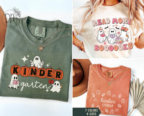 Fall-Themed Teacher Tees You Need This Season! 🍂👕 cover photo collage