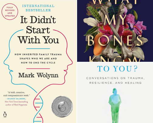 Therapy book recs📚 cover photo collage