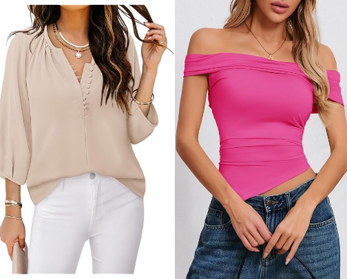 Summer Tops Under $20 cover photo collage