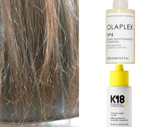 Its time to repair your damaged hair💇‍♀️ cover photo collage