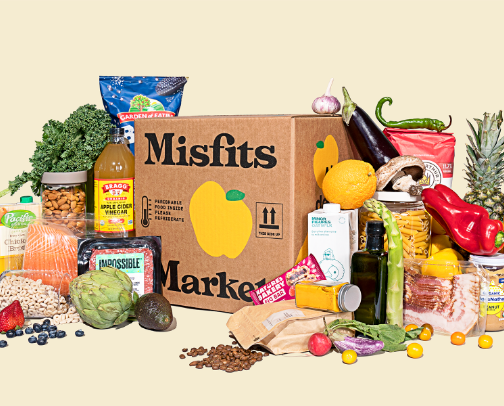 Misfits Market cover photo collage