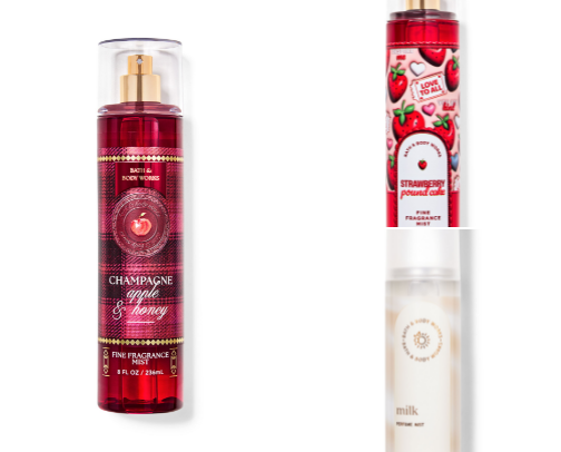 gourmand fragrances cover photo collage