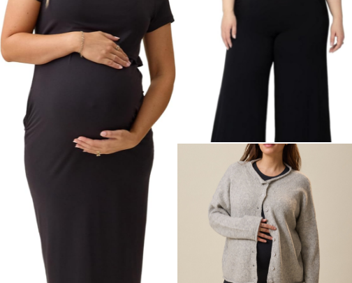 Plus Size Pregnancy cover photo collage