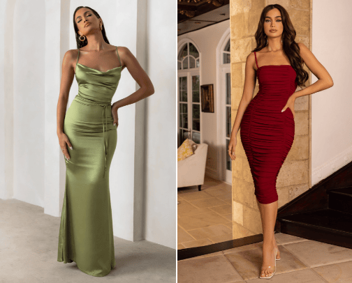 Dresses cover photo collage