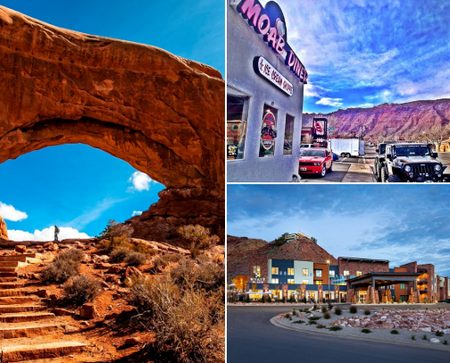 Utah National Park Adventures in Moab🏞️ cover photo collage