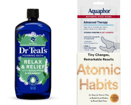 Target weekend reset and detox list cover photo collage