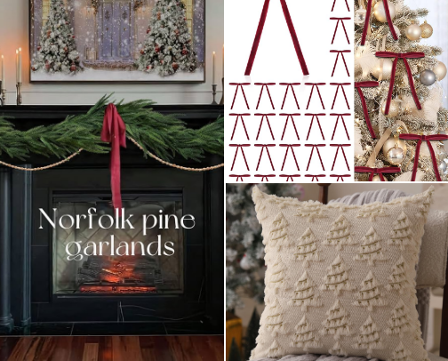 Holiday Magic Starts Here: Your Decoration List🎄 cover photo collage