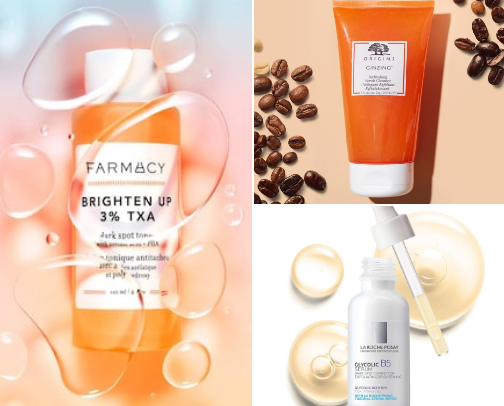 Skincare for Brighter Skin cover photo collage