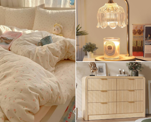 Bedroom must-haves cover photo collage