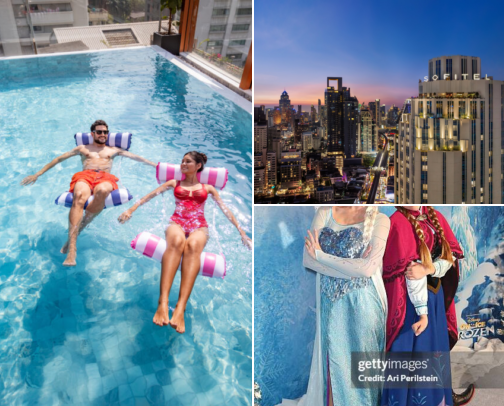 Relaxing Hotel Getaways for an Enjoyable Trip in Nana, Bangkok, Thailand cover photo collage