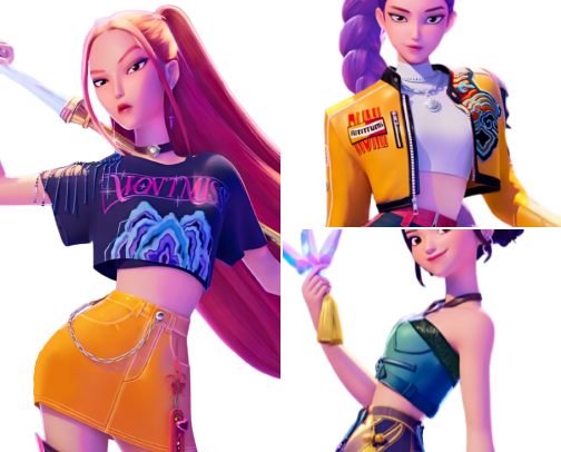 Characters cover photo collage