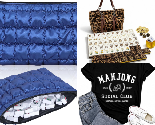 Girls Just Wanna Mahjong cover photo collage