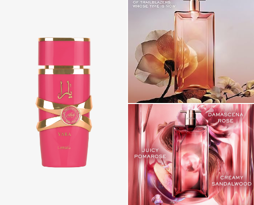 Tired of the Vanilla scents here’s some fruity and floral scents ! cover photo collage