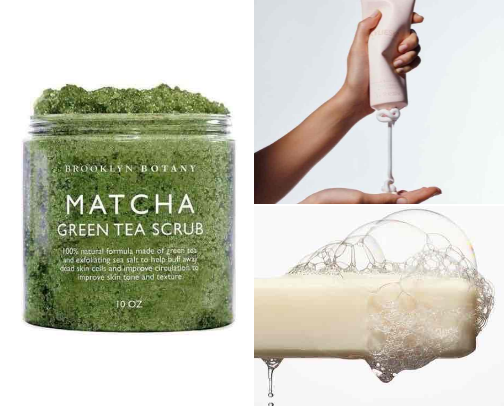 Body care cover photo collage