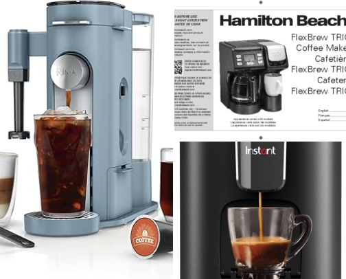 Top 10 Single Serve Coffee Makers cover photo collage