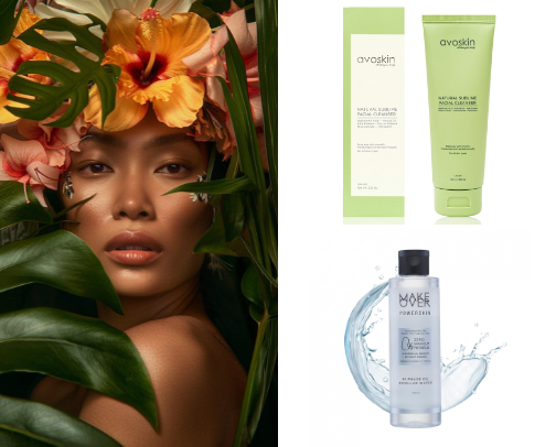 Our 'Indonesians Baddie' Cleansing SKINCARE Routine cover photo collage
