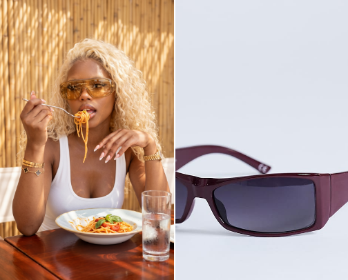 staple sunglasses cover photo collage