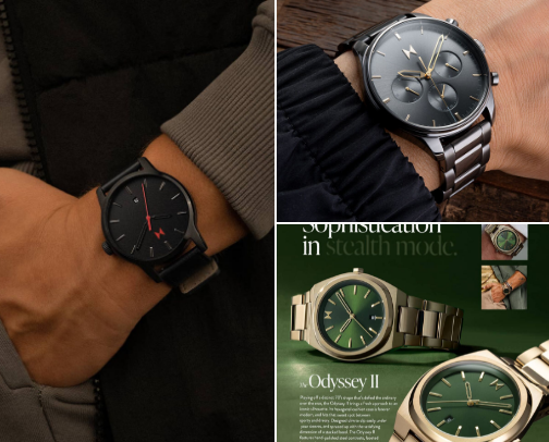 “MVMT Watch Picks: Sleek Style on Sale” cover photo collage