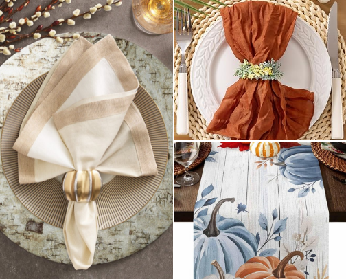 Setting a dining table my guests "ooh and ahh" over! cover photo collage