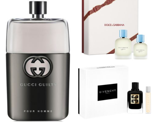Intoxicating fragrances cover photo collage