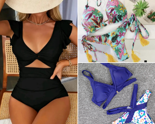 Best Swimwear cover photo collage