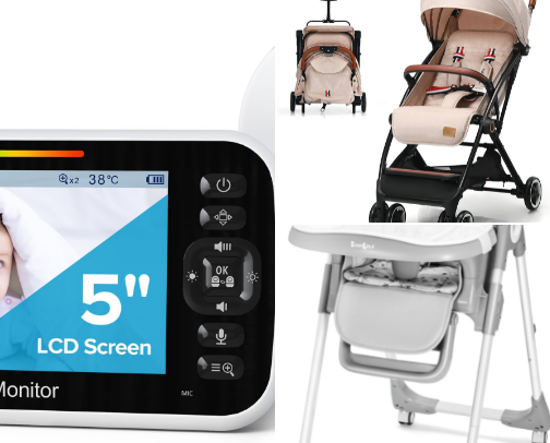 Mommy Favorites: Baby Essentials That Actually Help &
Newborn Survival Kit cover photo collage