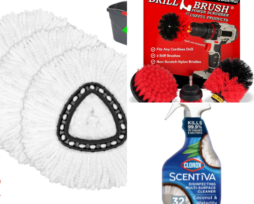 Cleaning Products cover photo collage