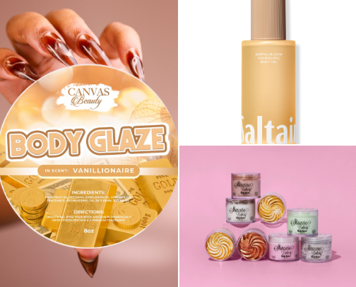 Body care Must haves! cover photo collage