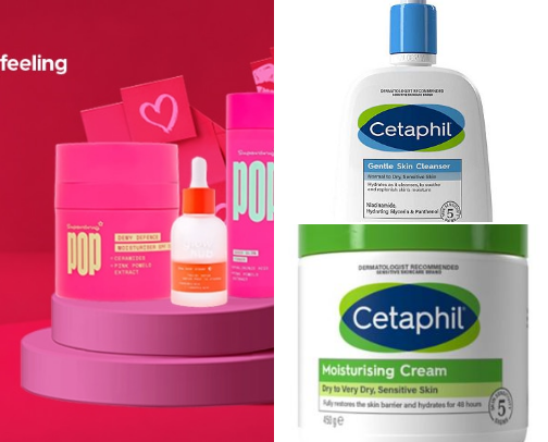 My go to skincare products!! cover photo collage